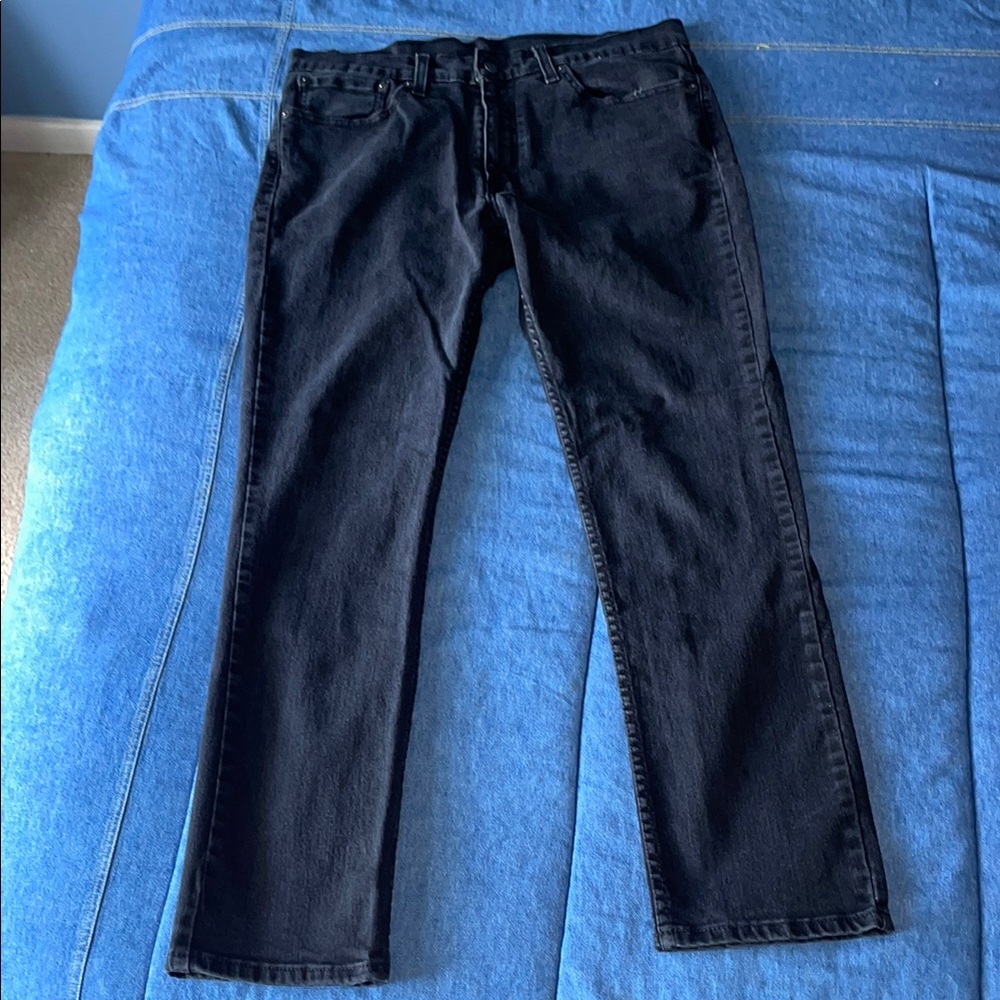 Levi's Black Straight Jeans Classic Design